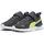 Puma AC Baby-Sneaker mit Klettverschluss 43 galactic gray/lemon sherbert/black 21