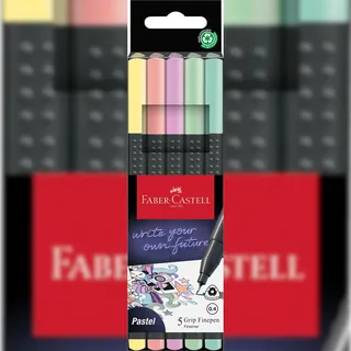 Faber-Castell Grip pastell 5er Set