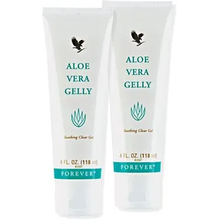 Forever Living Products Aloe Vera 2x118ml Gelly mit zusätzlichem Squeezer im Set mit Zertifikat