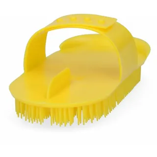 Vplast Pferdebürste Nadelstriegel Original Sarvis gelb 180 x 90 mm