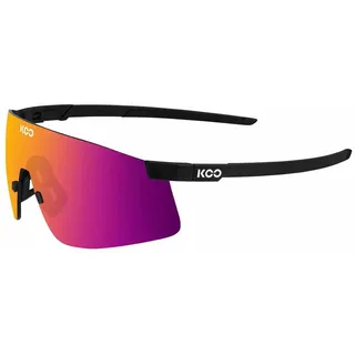 KOO Nova Sonnenbrille - Black Matt - Fuchsia Mirror/CAT3