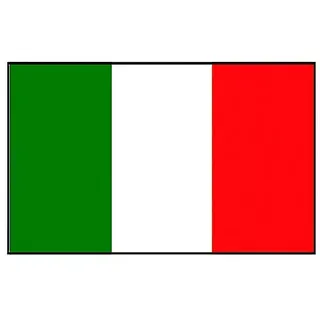 Flagge  (Italien, 45 x 30 cm, Spunpolyester)