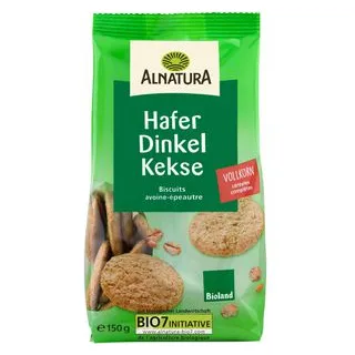 Alnatura Bio Hafer Dinkel Kekse 150,0 g