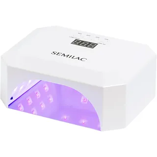 Semilac UV-LED-Lampe Diamond Collection – Nagellampe mit 4 Modi & Bewegungssensor, Display, für UV Lack & Gel