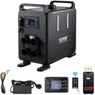 VEVOR 8 kW Dieselheizung 12 V / 24 V All in One Diesel-Luftheizung mit Bluetooth App-Steuerung & Fernbedienung & Anzeigebildschirm & CO-Alarm, schnell aufheizende vertikale tragbare Dieselheizung