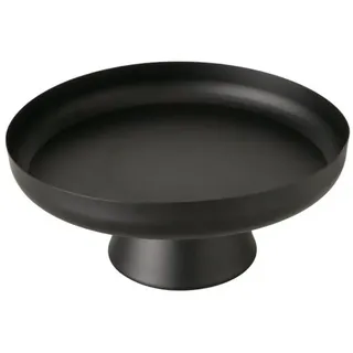 Boltze Credo Schale mit Stand schwarz 30,5cm (1 Stück)