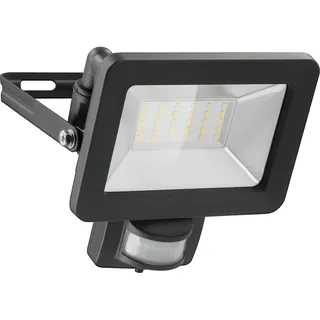 goobay LED-Fluter mit Bewegungsmelder 30W, 2550lm, 4000K, schwarz