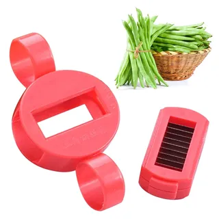 Trancheuse De Haricots Verts Coupés à La Française - Outil De Cuisine De Coupeur De Haricot D'acier Inoxydable De Ménage Pour Des Haricots De Neige Haricots