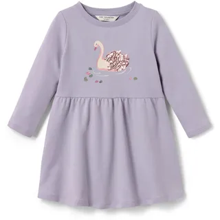Tchibo - Kinder-Sweatkleid - Mädchen - Gr. 122/128 - lila