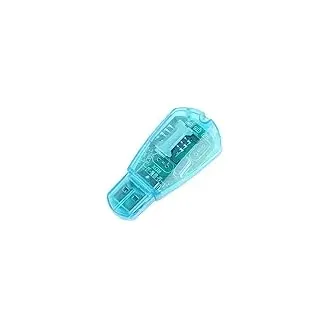 Fdit USB SIM Kartenleser GSM CDMA Handy SMS Backup Copy Clone Writer mit CD, für QQ ICQ MSM Informationsspeicherung und Datenaustausch, Blau