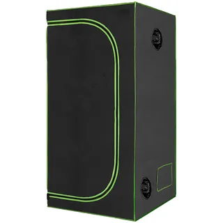 Helo Gewächshaus Indoor Grow Pflanzenzelt Zuchtzelt Zelt Schrank 100x100x180cm - G8