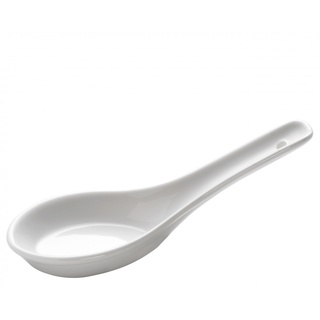M&W White Basics Accessoires Löffel Asien Porzellan 13,5 cm