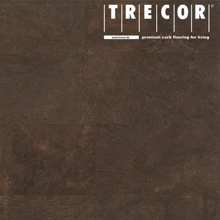 TRECOR Korkboden "SIENA" - Korkfertigboden mit CLIPEX Klicksystem in 24 Farben mit Keramiklack/Antiscratch Oberfläche lieferbar - Format: 900 x 300 x 10 mm (dunkelbraun)