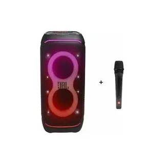 JBL PartyBox Stage 320 Schwarz + Mikrofon