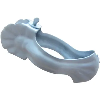 rewagi Donauklammer Donauklammer, Gardinen Dekorative Accesories, Gardinenzubehör, Gardinen, Vorhänge, Seitenschals, Dekoschals, (24-tlg., Farbe: weiß / Größe: Ø 16 mm), Verkaufseinheit: 8, 12, 24, 50, 100 Stück