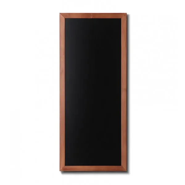 Holzrahmen 560x1.200mm hellbraun - Wand Profil eckig - Kreidetafel Holzrahmen