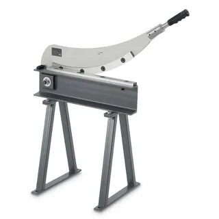 Vevor Handhebelschere, 500 mm Bettbreite, Hebelschere, Guillotine Blechschneider für die Blechbearbeitung, mit Q235-Material, Ständer, für Leiterplatten, Aluminium, Stahl, Kupfer, Kunststoff