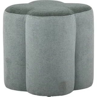 Bloomingville [DL] Sissel Pouf, Grün, Polyester; L35xH38xW35 cm