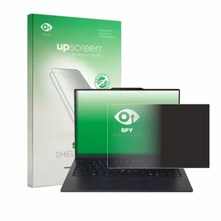 upscreen Anti-Spy Blickschutzfolie für Lenovo ThinkPad X1 Carbon Gen 13 14" Made in Germany, Privacy Screen-Folie [Sichtschutz, Blaulichtfilter]