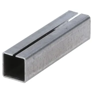 MS Beschläge Metallhülse Ausgleichshülse Stahl Vierkant-Aufsteckhülse 6 auf 7mm