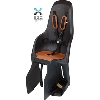Polisport Minia CFS Kindersitz - Gepäckträgermontage Schwarz Modell 2025