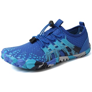 FELDLUFT Explorer- Sanea Barfußschuhe Gesunde Bequeme Unisex rutschfeste Barfußschuhe -Feel Pro 2.0 Pro Barfußschuhe (40,Königsblau) - 40 EU