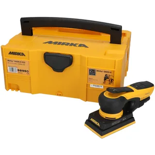 Mirka DEOS II 353 Schwingschleifer im Koffer 81x133mm 300 W vibrationsarme Schleifmaschine für staubfreies Schleifen von Holz, Trockenbau & Metall mit Klett-Schleifpapier / MID3534044CA