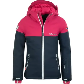 TROLLKIDS Hallingdal Jacke - Navy / Pink / White - 128