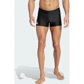 Adidas Solid Boxer-Badehose Black / White M