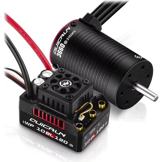 HobbyWing Combo WP10BL120G2 mit 3660SL-3150KV-G2 38030210 Automodell Brushless Antriebsset 1:10