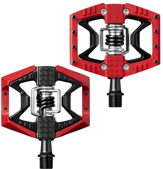 CRANKBROTHERS Pedale Double Shot 3 | rot / schwarz