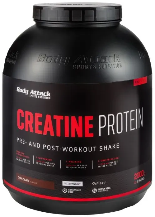 Body Attack - Creatine Protein - 2000gSchoko