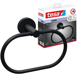 Tesa Moon Handtuchring matt Schwarz