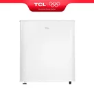 TCL Mini-Kühlschrank 45L, Tischkühlschrank, Kompakt Kühlung für Wein & Bier, verstellbare Füße [Energieeffizienzklasse E] RF60DWE0