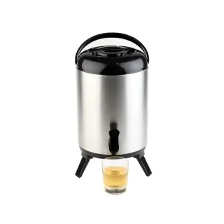 APS Isolier-Getränkespender schwarz, silber 9,5 l, 1 St.