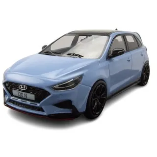 ixo Models Modellauto Hyundai i30 N 2022 hellblau, Maßstab 1:43 blau