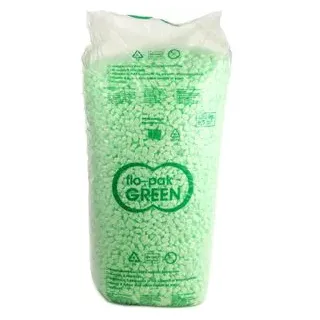 Flo-Pak Verpackungschips green, 500 Liter, Schaumstoffflocken aus Kunststoff, grün