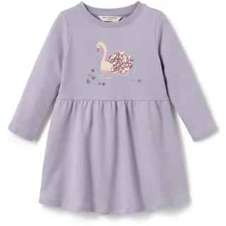 Tchibo - Kinder-Sweatkleid - Mädchen - Gr. 122/128 - lila