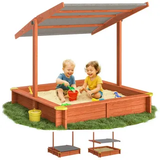 Spielwerk® Sandkasten Max 140 x 140 cm 