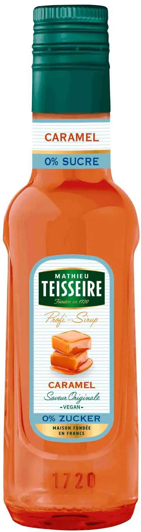 Mathieu Teisseire Bar Sirup Caramel 0% Zucker 0,25L