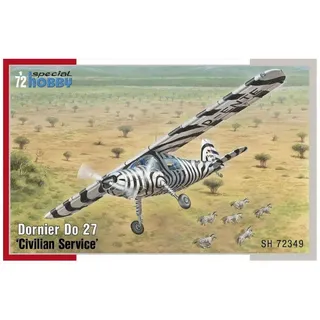 Special Hobby - 1:72 Dornier Do 27 Civilian Service - UAV Model Kit - Modellflugzeug - Hobbyisten - Modellbauer, Luftfahrt-Enthusiasten - Unisex