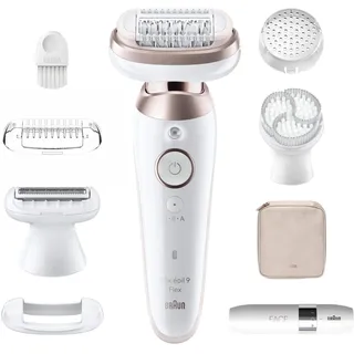 Braun Silk-épil 9 Flex 9-360 3D Weiß/Roségold