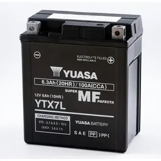 YUASA YTX7L 6 Ah 100 A