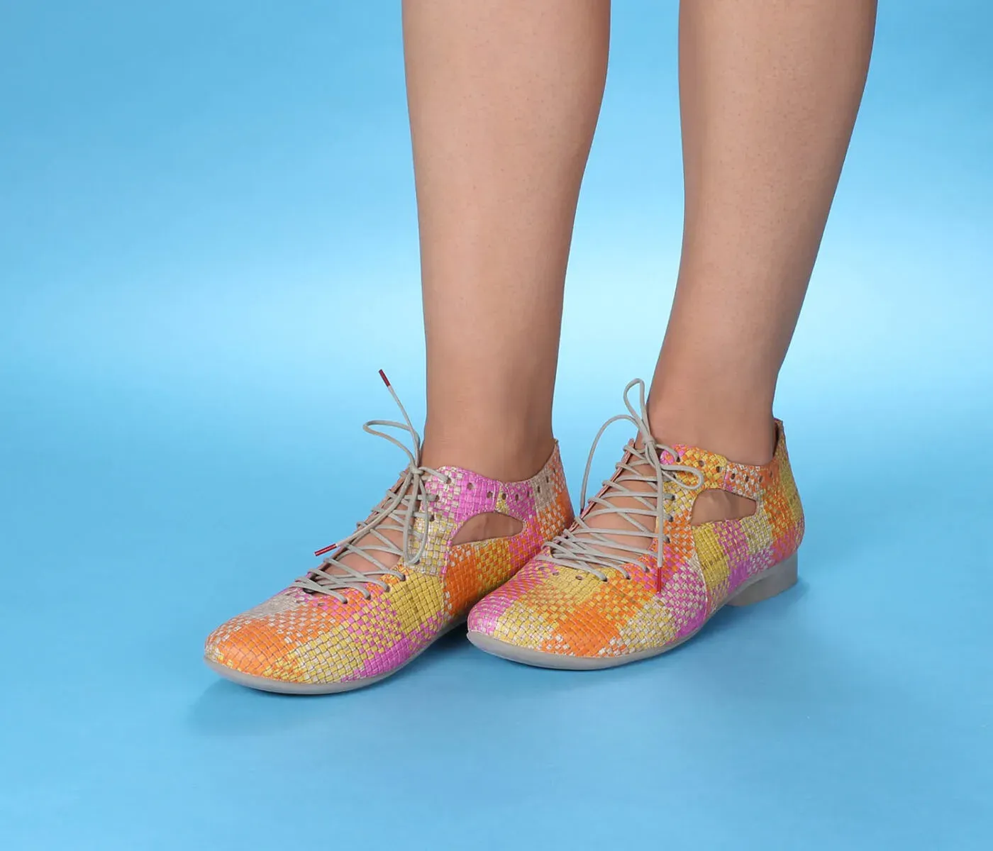 Think Schnürschuhe bunt Guad-2 fuxia 565-9020 - GUD 808 Gr.40