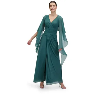 Vera Mont Chiffonstola mit Volant Dark Emerald,S | S