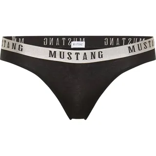 Mustang Damen Unterwäsche Hosen Slip schwarz - M