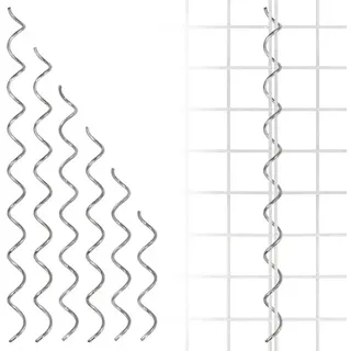 Gabiona Gabionen-Zubehör, galvanisch verzinkter Stahl - silberfarben