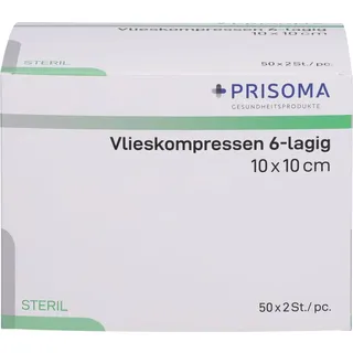 Acti Medi GmbH VLIESKOMPRESSEN 10x10 cm steril 6l.