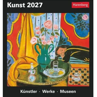 Harenberg Kunst Tagesabreißkalender Kulturkalender 2027 DIN A5 hoch