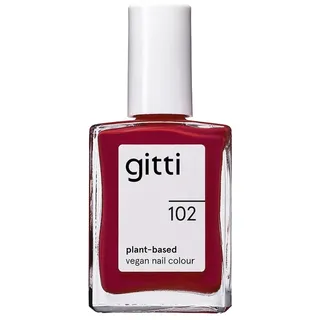 gitti no. 102 Nagellack 15 ml 102 - CLASSIC RED (1332.67 € / 1 l)